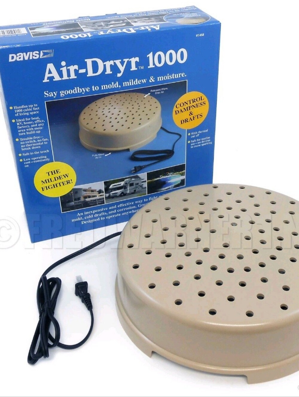 Air-Dryr 1000 Beige Portable Dehumidifier